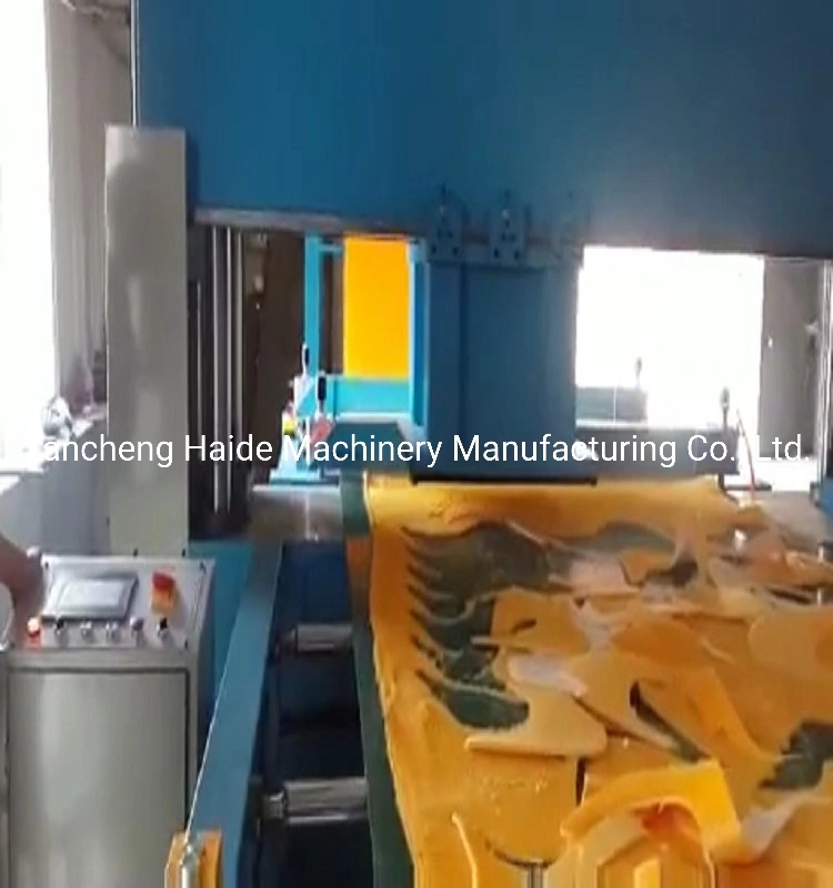 Hydraulic Travel Head Facial Mask Fabric Cutting Machine