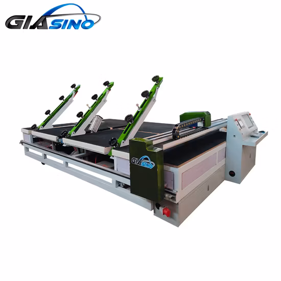 Máquina de corte de vidrio de círculo automático completo horizontal (JFCM-01)