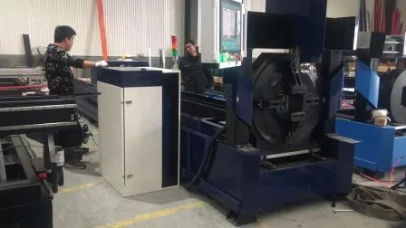 Máquina de corte por plasma CNC Newfashioned de tubos circulares y tubos cuadrados