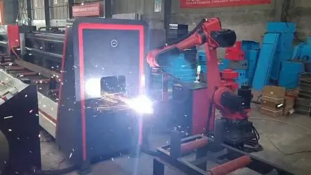 Ipe Ipa Hea Hep Tubo rectangular cuadrado redondo / Acero de canal / Acero en forma de H / Acero angular / Máquina de corte por plasma de tubo Robort con viga en I