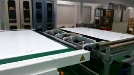 Máquina laminadora de cámara doble totalmente automática de laminación solar