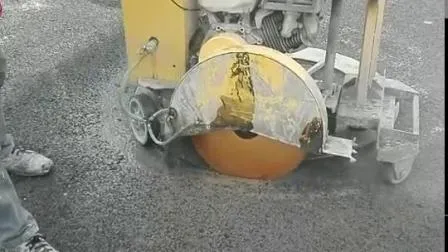 Cortadora de carreteras de hormigón/asfalto Máquina cortadora circular de tapas de alcantarilla